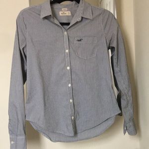 Hollis tee Pinstripe Button Down Shirt